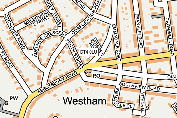 DT4 0LU map - OS OpenMap – Local (Ordnance Survey) DT4 0LU map - OS OpenMap – Local (Ordnance Survey)