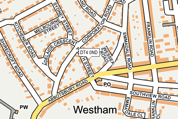 DT4 0ND map - OS OpenMap – Local (Ordnance Survey) DT4 0ND map - OS OpenMap – Local (Ordnance Survey)