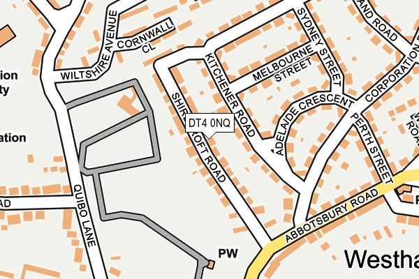 DT4 0NQ map - OS OpenMap – Local (Ordnance Survey) DT4 0NQ map - OS OpenMap – Local (Ordnance Survey)