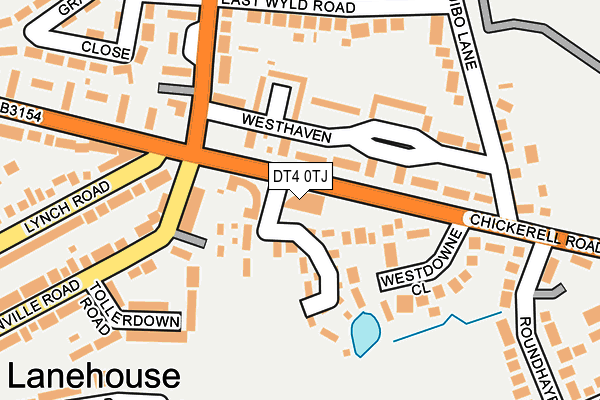 DT4 0TJ map - OS OpenMap – Local (Ordnance Survey) DT4 0TJ map - OS OpenMap – Local (Ordnance Survey)
