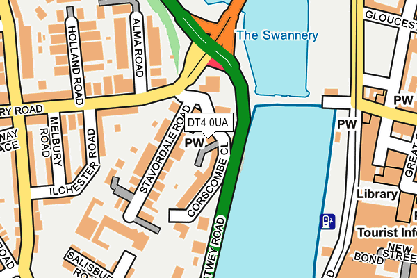 DT4 0UA map - OS OpenMap – Local (Ordnance Survey) DT4 0UA map - OS OpenMap – Local (Ordnance Survey)