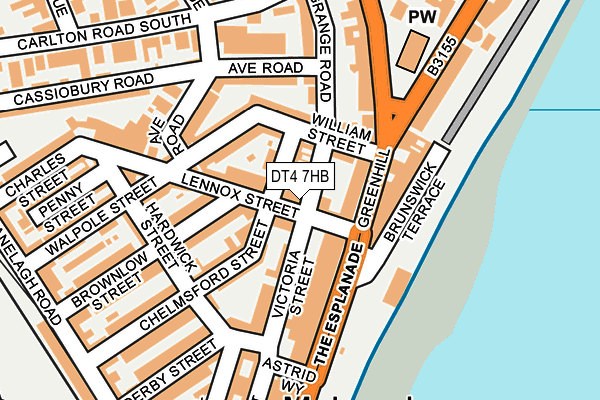 DT4 7HB map - OS OpenMap – Local (Ordnance Survey) DT4 7HB map - OS OpenMap – Local (Ordnance Survey)
