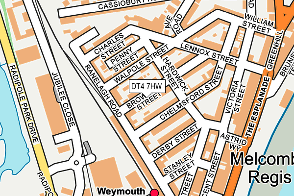 DT4 7HW map - OS OpenMap – Local (Ordnance Survey) DT4 7HW map - OS OpenMap – Local (Ordnance Survey)