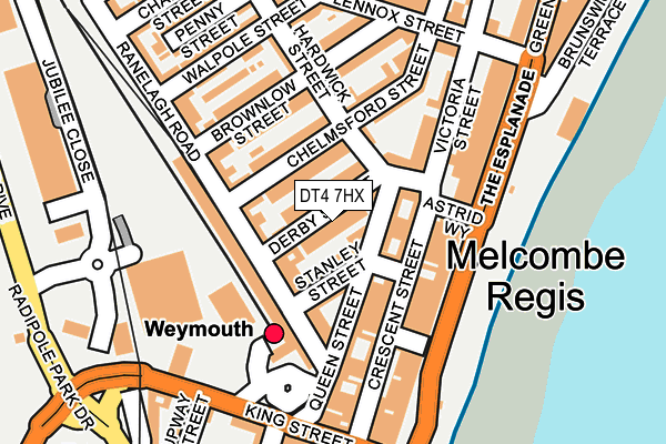 DT4 7HX map - OS OpenMap – Local (Ordnance Survey) DT4 7HX map - OS OpenMap – Local (Ordnance Survey)