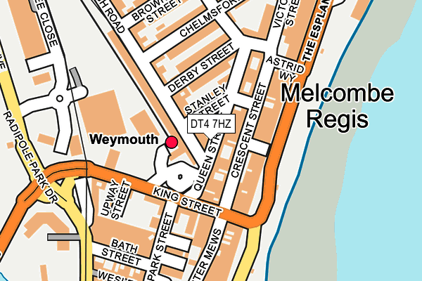 DT4 7HZ map - OS OpenMap – Local (Ordnance Survey) DT4 7HZ map - OS OpenMap – Local (Ordnance Survey)
