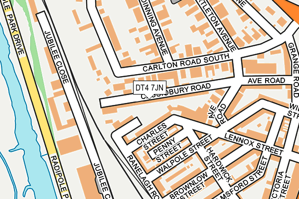 DT4 7JN map - OS OpenMap – Local (Ordnance Survey) DT4 7JN map - OS OpenMap – Local (Ordnance Survey)