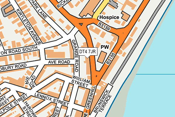 DT4 7JR map - OS OpenMap – Local (Ordnance Survey) DT4 7JR map - OS OpenMap – Local (Ordnance Survey)