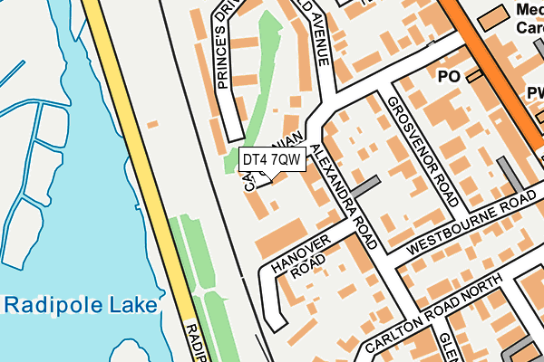 DT4 7QW map - OS OpenMap – Local (Ordnance Survey) DT4 7QW map - OS OpenMap – Local (Ordnance Survey)
