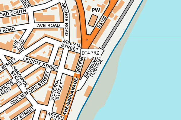 DT4 7RZ map - OS OpenMap – Local (Ordnance Survey) DT4 7RZ map - OS OpenMap – Local (Ordnance Survey)