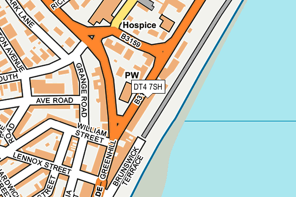 DT4 7SH map - OS OpenMap – Local (Ordnance Survey) DT4 7SH map - OS OpenMap – Local (Ordnance Survey)