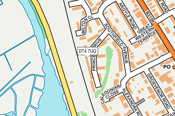 DT4 7UQ map - OS OpenMap – Local (Ordnance Survey) DT4 7UQ map - OS OpenMap – Local (Ordnance Survey)