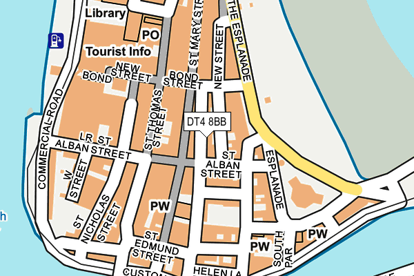 DT4 8BB map - OS OpenMap – Local (Ordnance Survey) DT4 8BB map - OS OpenMap – Local (Ordnance Survey)