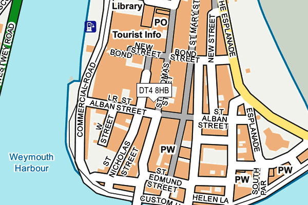 DT4 8HB map - OS OpenMap – Local (Ordnance Survey) DT4 8HB map - OS OpenMap – Local (Ordnance Survey)