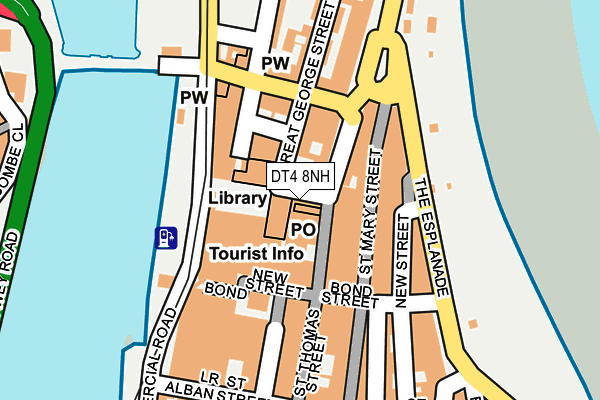 DT4 8NH map - OS OpenMap – Local (Ordnance Survey) DT4 8NH map - OS OpenMap – Local (Ordnance Survey)