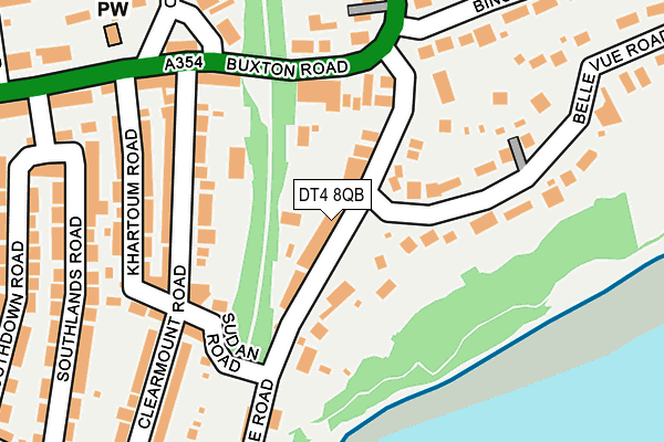 DT4 8QB map - OS OpenMap – Local (Ordnance Survey) DT4 8QB map - OS OpenMap – Local (Ordnance Survey)