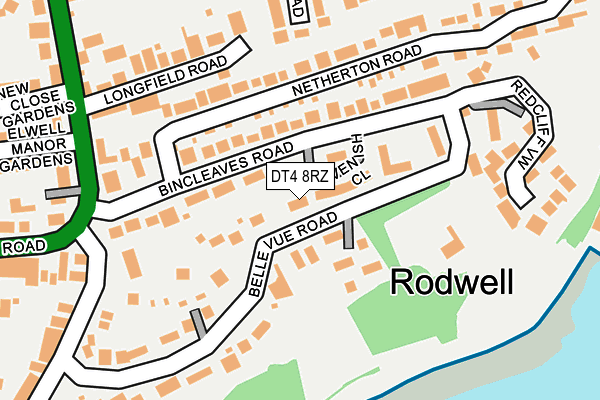 DT4 8RZ map - OS OpenMap – Local (Ordnance Survey) DT4 8RZ map - OS OpenMap – Local (Ordnance Survey)