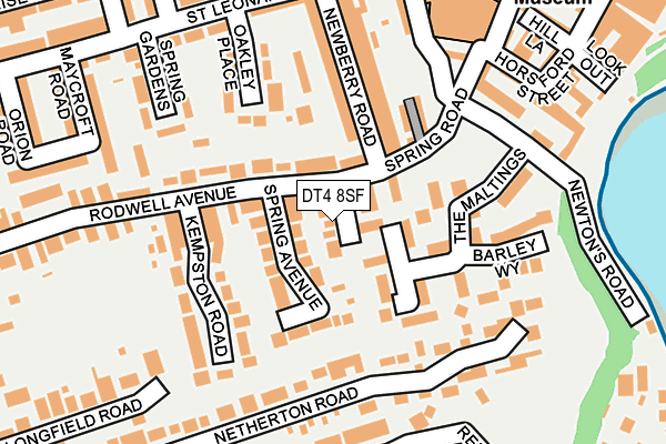 DT4 8SF map - OS OpenMap – Local (Ordnance Survey) DT4 8SF map - OS OpenMap – Local (Ordnance Survey)