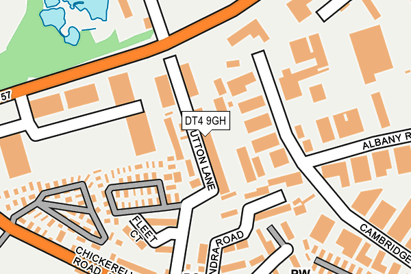DT4 9GH map - OS OpenMap – Local (Ordnance Survey) DT4 9GH map - OS OpenMap – Local (Ordnance Survey)