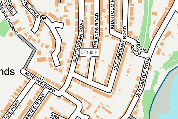 DT4 9LH map - OS OpenMap – Local (Ordnance Survey) DT4 9LH map - OS OpenMap – Local (Ordnance Survey)
