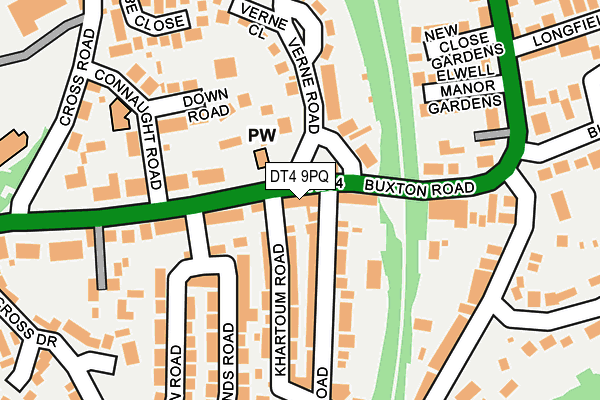 DT4 9PQ map - OS OpenMap – Local (Ordnance Survey) DT4 9PQ map - OS OpenMap – Local (Ordnance Survey)