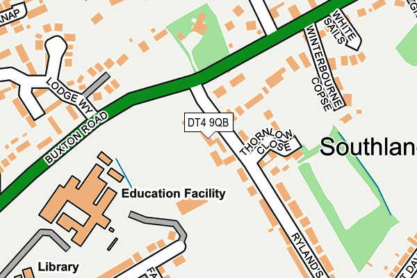 DT4 9QB map - OS OpenMap – Local (Ordnance Survey) DT4 9QB map - OS OpenMap – Local (Ordnance Survey)