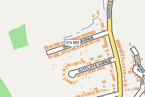 DT4 9RZ map - OS OpenMap – Local (Ordnance Survey) DT4 9RZ map - OS OpenMap – Local (Ordnance Survey)