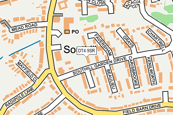 DT4 9SR map - OS OpenMap – Local (Ordnance Survey) DT4 9SR map - OS OpenMap – Local (Ordnance Survey)