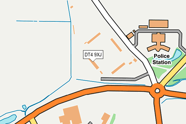 DT4 9XJ map - OS OpenMap – Local (Ordnance Survey) DT4 9XJ map - OS OpenMap – Local (Ordnance Survey)