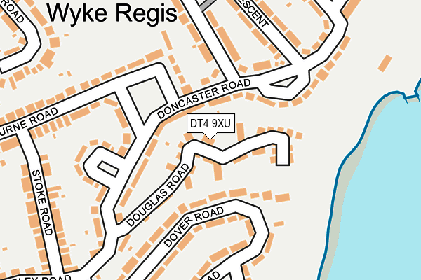 DT4 9XU map - OS OpenMap – Local (Ordnance Survey) DT4 9XU map - OS OpenMap – Local (Ordnance Survey)