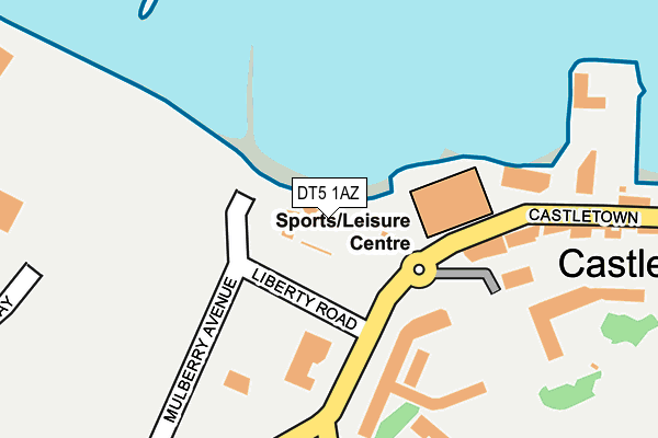 DT5 1AZ map - OS OpenMap – Local (Ordnance Survey) DT5 1AZ map - OS OpenMap – Local (Ordnance Survey)
