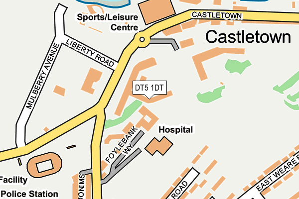 DT5 1DT map - OS OpenMap – Local (Ordnance Survey) DT5 1DT map - OS OpenMap – Local (Ordnance Survey)