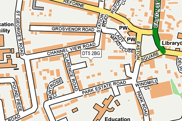 DT5 2BG map - OS OpenMap – Local (Ordnance Survey) DT5 2BG map - OS OpenMap – Local (Ordnance Survey)