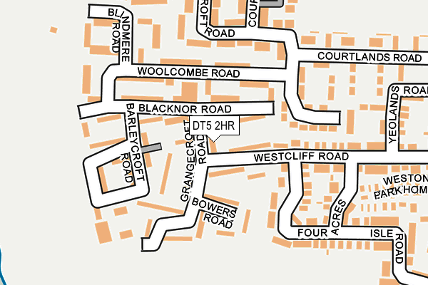 DT5 2HR map - OS OpenMap – Local (Ordnance Survey) DT5 2HR map - OS OpenMap – Local (Ordnance Survey)