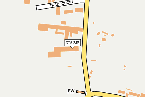 DT5 2JP map - OS OpenMap – Local (Ordnance Survey) DT5 2JP map - OS OpenMap – Local (Ordnance Survey)