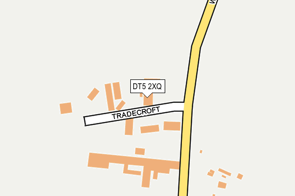 DT5 2XQ map - OS OpenMap – Local (Ordnance Survey) DT5 2XQ map - OS OpenMap – Local (Ordnance Survey)