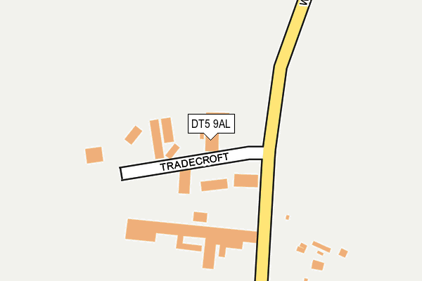DT5 9AL map - OS OpenMap – Local (Ordnance Survey) DT5 9AL map - OS OpenMap – Local (Ordnance Survey)