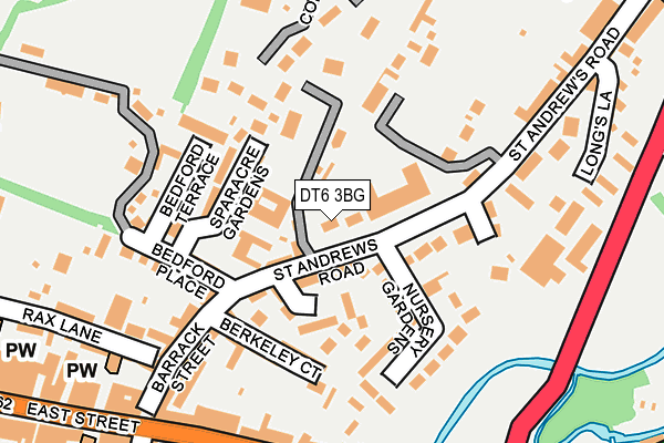 DT6 3BG map - OS OpenMap – Local (Ordnance Survey) DT6 3BG map - OS OpenMap – Local (Ordnance Survey)