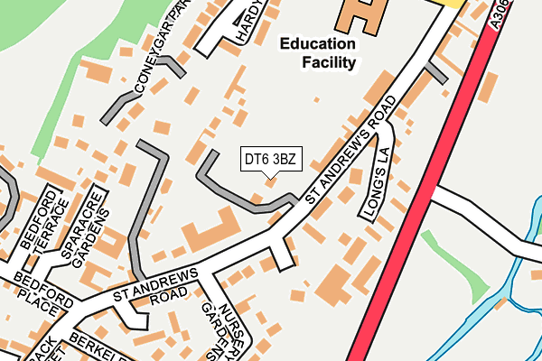 DT6 3BZ map - OS OpenMap – Local (Ordnance Survey) DT6 3BZ map - OS OpenMap – Local (Ordnance Survey)