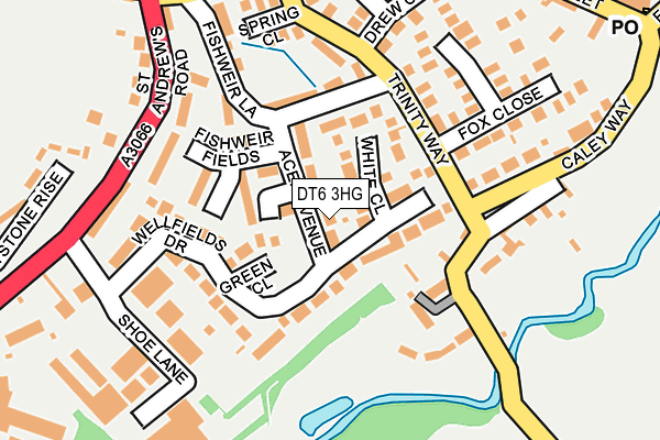 DT6 3HG map - OS OpenMap – Local (Ordnance Survey) DT6 3HG map - OS OpenMap – Local (Ordnance Survey)