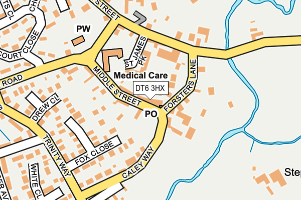 DT6 3HX map - OS OpenMap – Local (Ordnance Survey) DT6 3HX map - OS OpenMap – Local (Ordnance Survey)