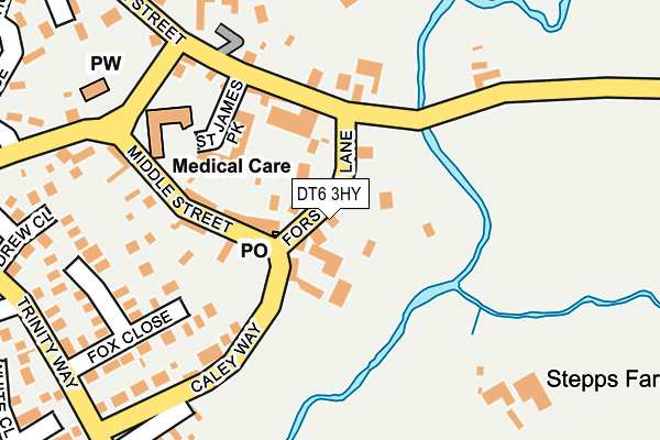 DT6 3HY map - OS OpenMap – Local (Ordnance Survey) DT6 3HY map - OS OpenMap – Local (Ordnance Survey)