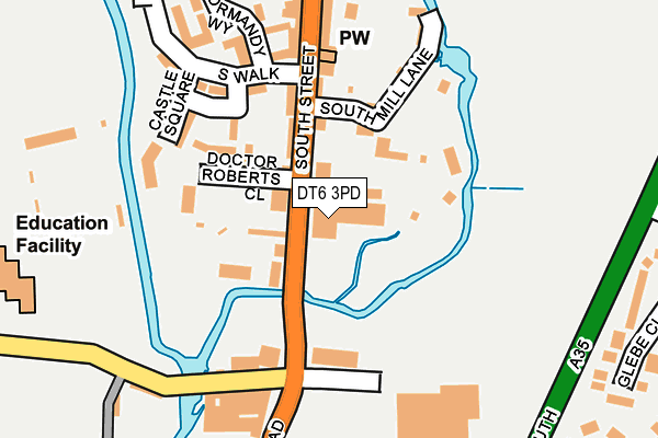 DT6 3PD map - OS OpenMap – Local (Ordnance Survey) DT6 3PD map - OS OpenMap – Local (Ordnance Survey)