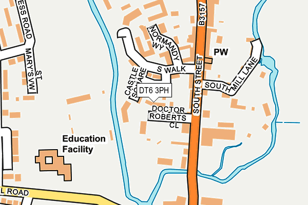 DT6 3PH map - OS OpenMap – Local (Ordnance Survey) DT6 3PH map - OS OpenMap – Local (Ordnance Survey)