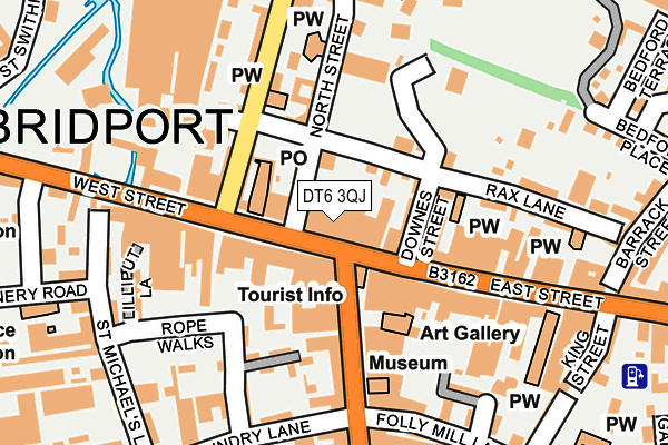 DT6 3QJ map - OS OpenMap – Local (Ordnance Survey) DT6 3QJ map - OS OpenMap – Local (Ordnance Survey)