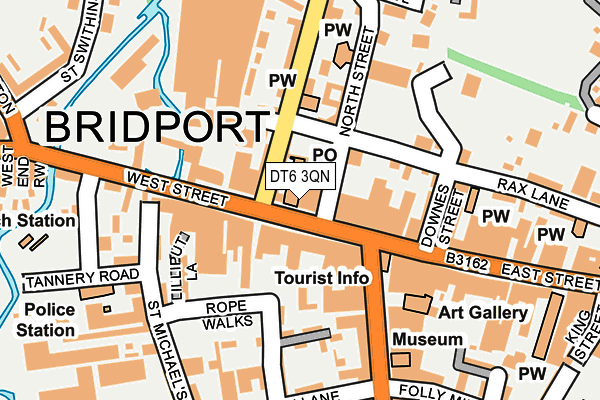 DT6 3QN map - OS OpenMap – Local (Ordnance Survey) DT6 3QN map - OS OpenMap – Local (Ordnance Survey)