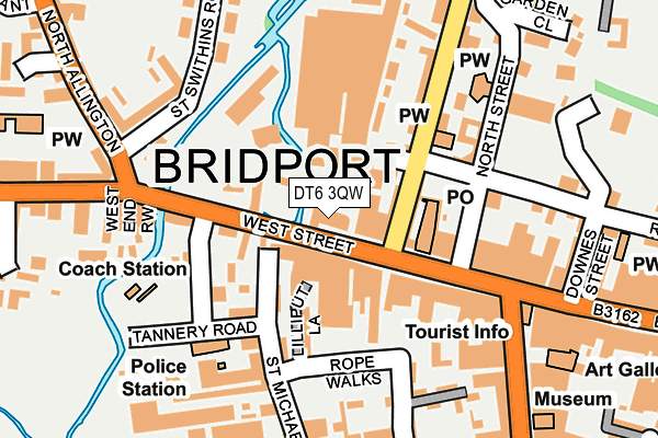 DT6 3QW map - OS OpenMap – Local (Ordnance Survey) DT6 3QW map - OS OpenMap – Local (Ordnance Survey)