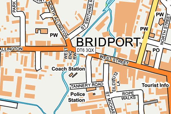 DT6 3QX map - OS OpenMap – Local (Ordnance Survey) DT6 3QX map - OS OpenMap – Local (Ordnance Survey)