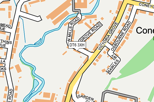 DT6 3XH map - OS OpenMap – Local (Ordnance Survey) DT6 3XH map - OS OpenMap – Local (Ordnance Survey)