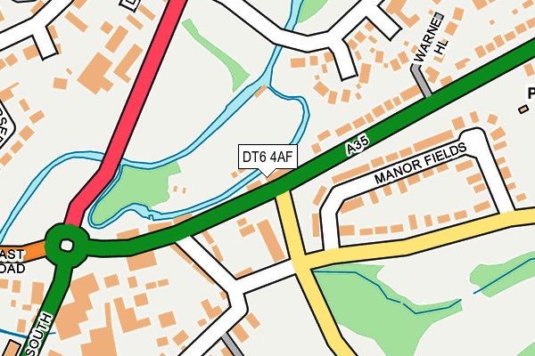 DT6 4AF map - OS OpenMap – Local (Ordnance Survey) DT6 4AF map - OS OpenMap – Local (Ordnance Survey)
