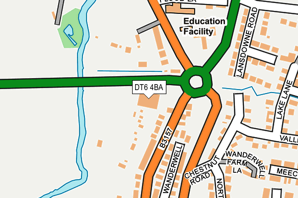 DT6 4BA map - OS OpenMap – Local (Ordnance Survey) DT6 4BA map - OS OpenMap – Local (Ordnance Survey)